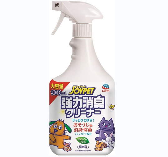Earth Japan 寵物強力除臭清潔劑 900 毫升
