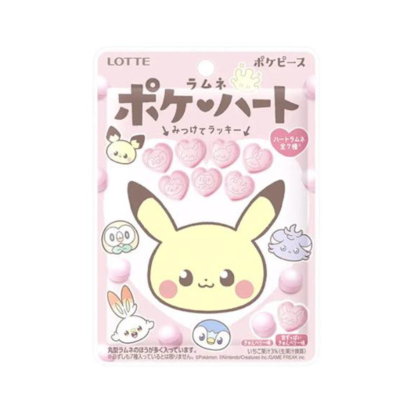 Lotte Japan Pokémon Heart Ramune 40g