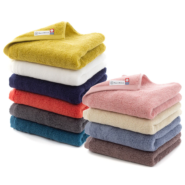 Hartwell Japan Cotton100% Towel 34*80cm MOKOMOKO 365( 4 Colors Available )
