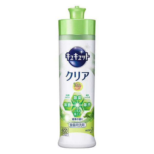 KAO Japan Fruit and Vegetable Cleaning Agent 240ml Green Tea