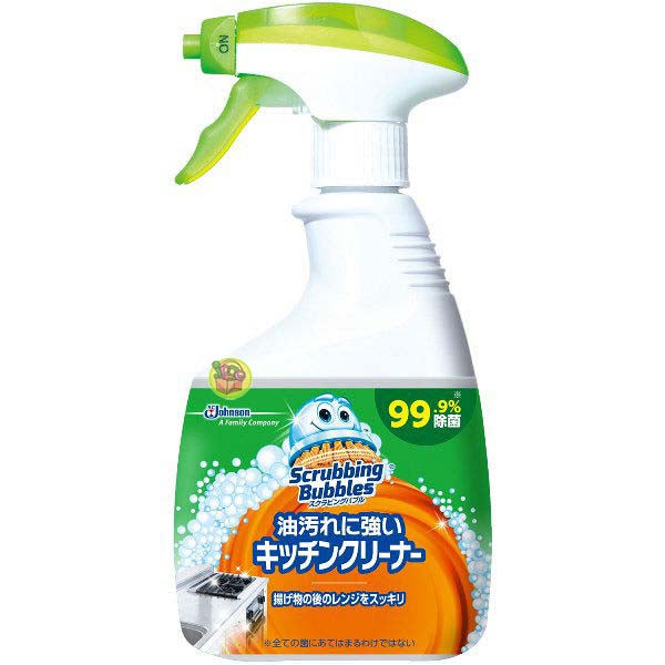 Johnson Japan Scrubbing Bubble Oil stain resistant kitchen cleaner 400ml