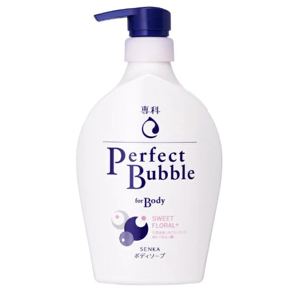 資生堂 日本 Perfect Bubble 沐浴露 甜美花香 500ML