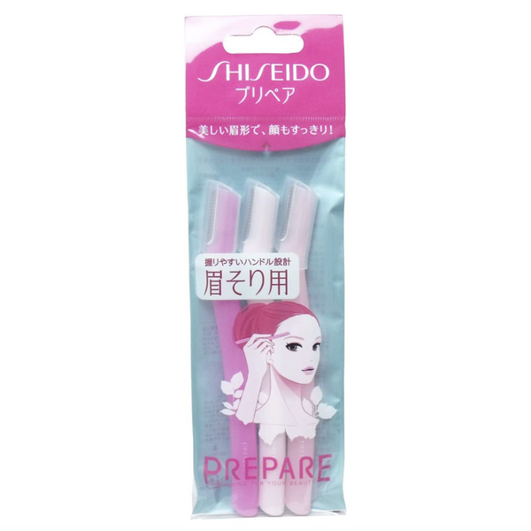 SHISEIDO Japan PREPARE For Eyebrow Shaving 3 pack
