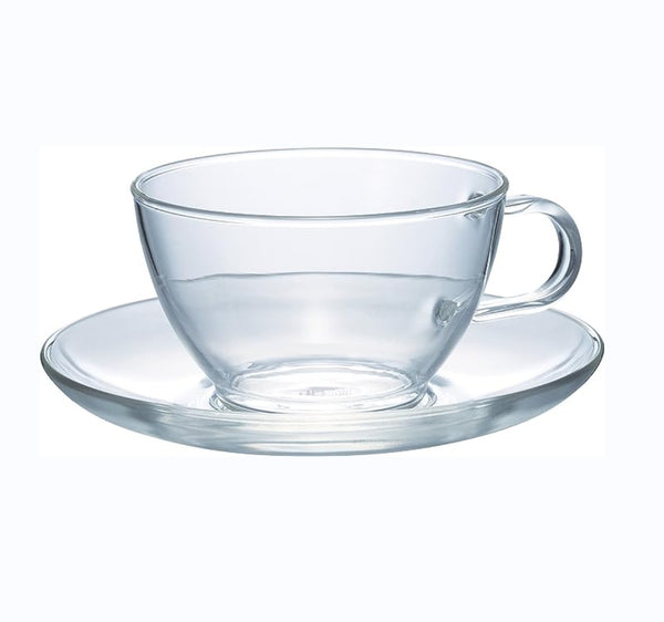 HARIO JAPAN Heat Resistant Glass Teacup Tray 230ml