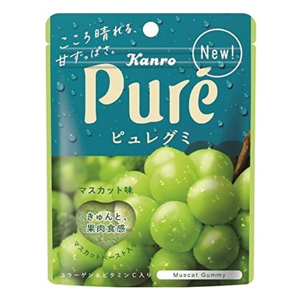 Kanro Pure Gummy Muscat 56 g