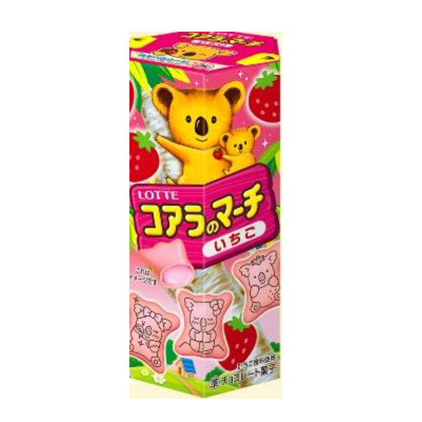 Lotte Japan Koala March (Strawberry)  48 g