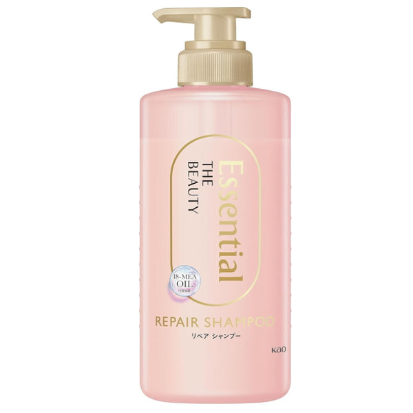 KAO Japan Essential The Beauty Hair Texture Beauty Repair Shampoo Pump (450ml)