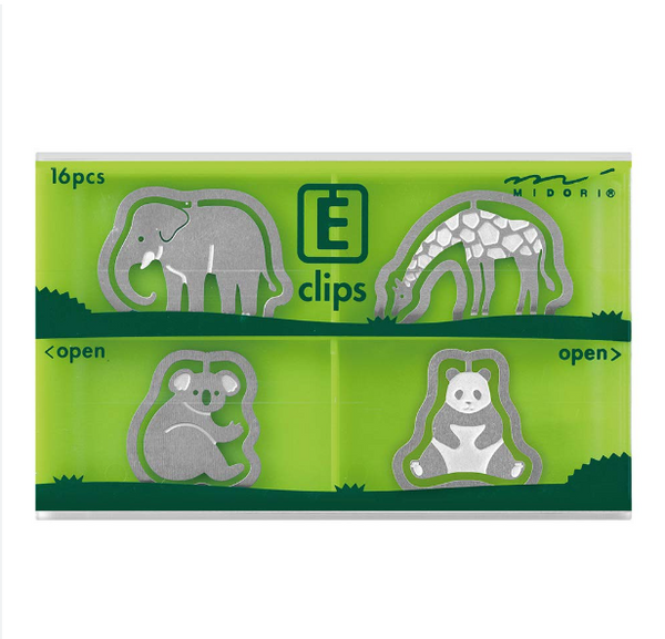 E clips zoo animals 4 different option