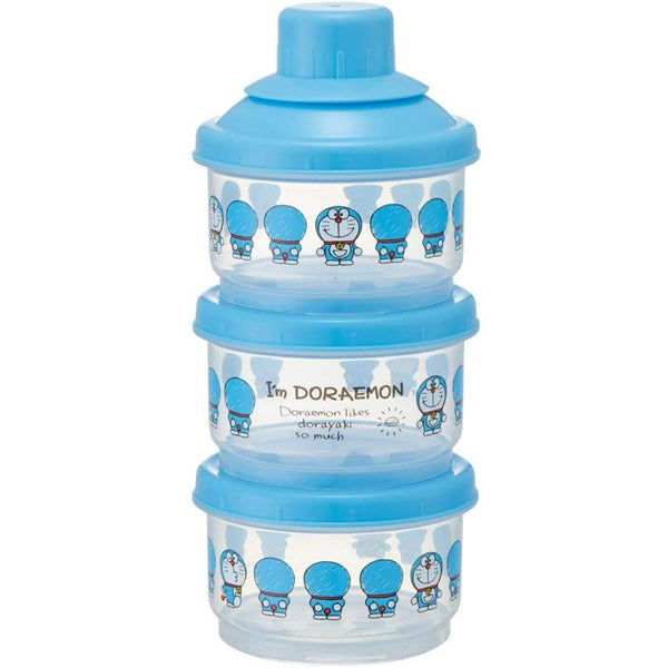 Skater Japan Subdivided Powdered Milk Container 100ml 3 Pieces I'm Doraemon