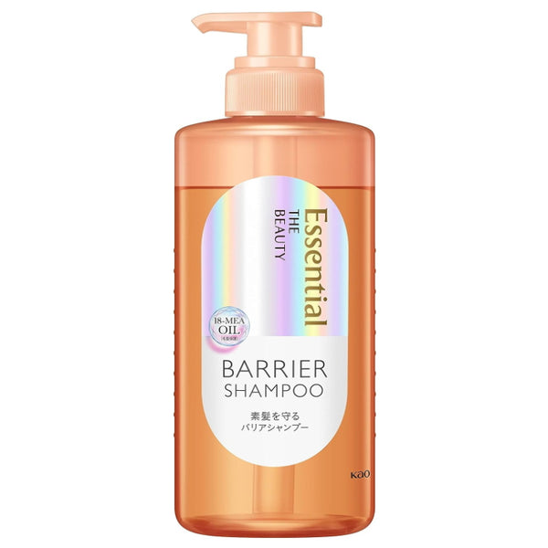 KAO Japan Essential The Beauty Barrier Shampoo Pump 450ml