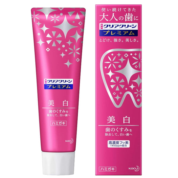 KAO Japan Clear Clean Premium Whitening  (Medicated toothpaste) [100g]