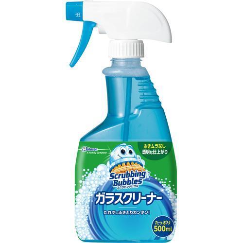 ジョンソンジャパン スクラビングバブル ガラスクリーナー 液体タイプ 本体(500ml)