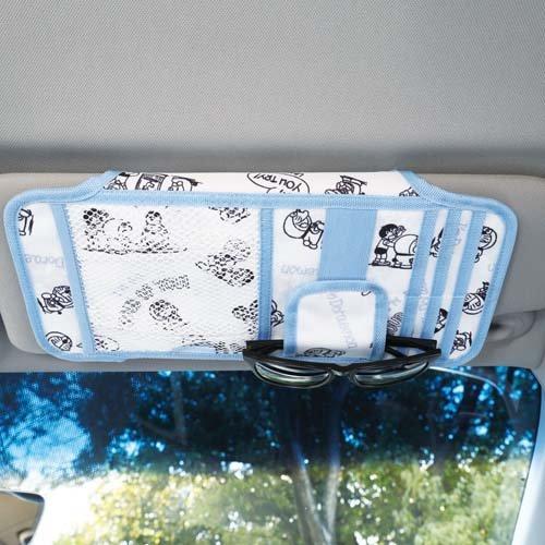 Skater Japan Car sun visor storage pocket （2 style avilable）